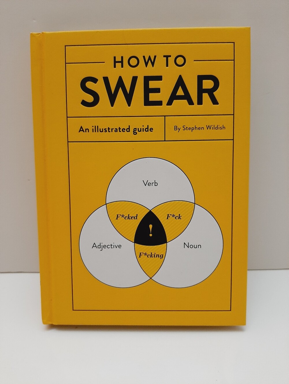 🍒4 for $20🍒 How to Swear An Illustrated Guide by Stephen Wildish HC Book Humor